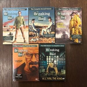 Breaking Bad Complete Seasons 1-5 On DVD